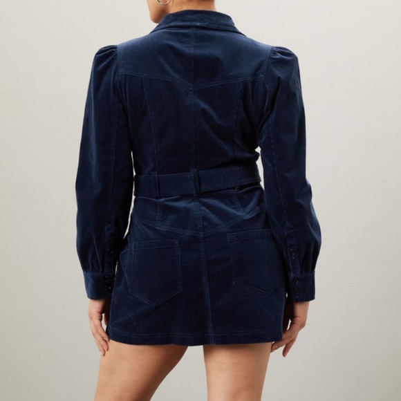 Marissa Webb Collective Corduroy Button Up Dress, 14 - Picture 3 of 12